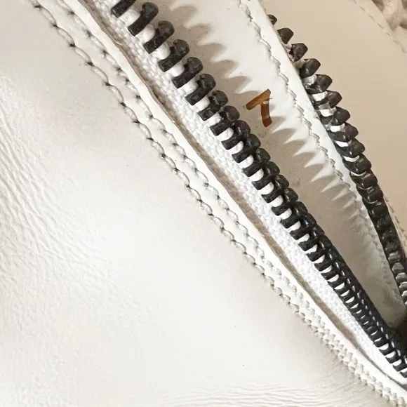 Everlane The Modern Utility Lace-Up Boot White Size 7 NEW