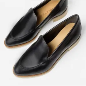 Everlane Women's Black The Modern Loafer Italian Leather SZ 9