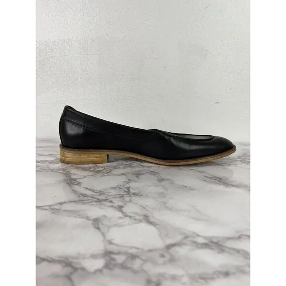 Everlane Women's Black The Modern Loafer Italian Leather SZ 9