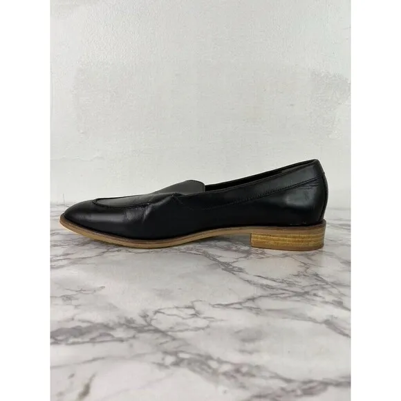 Everlane Women's Black The Modern Loafer Italian Leather SZ 9