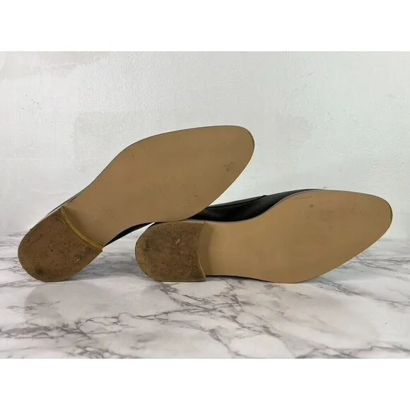 Everlane Women's Black The Modern Loafer Italian Leather SZ 9