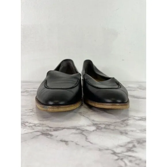 Everlane Women's Black The Modern Loafer Italian Leather SZ 9