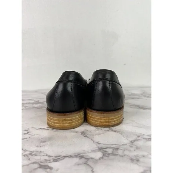 Everlane Women's Black The Modern Loafer Italian Leather SZ 9