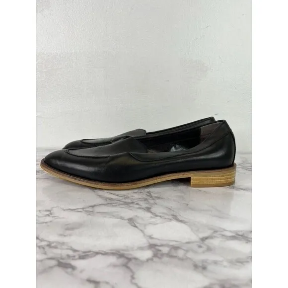 Everlane Women's Black The Modern Loafer Italian Leather SZ 9