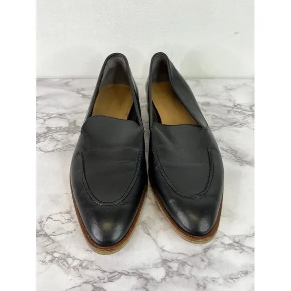 Everlane Women's Black The Modern Loafer Italian Leather SZ 9