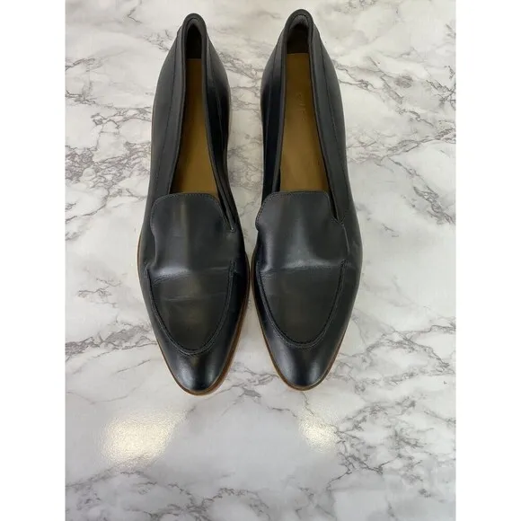 Everlane Women's Black  The Modern Loafer Itanian Leather  SZ 10.5