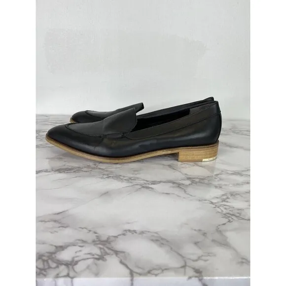 Everlane Women's Black  The Modern Loafer Itanian Leather  SZ 10.5