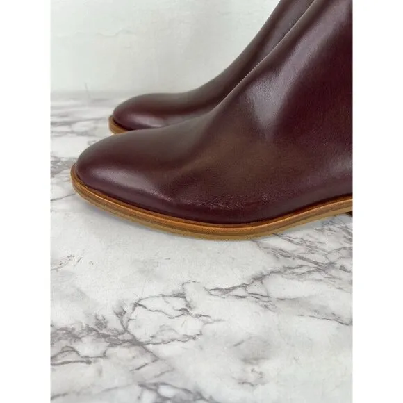 Everlane Women's Burgundy The Modern Chelsea Boot Sz 7.5