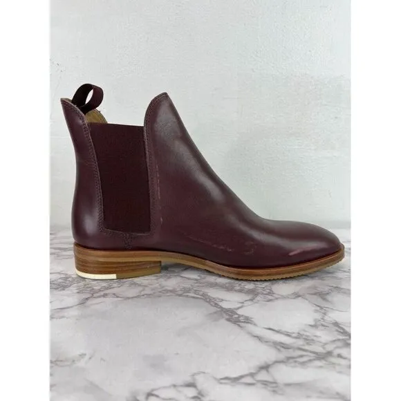 Everlane Women's Burgundy The Modern Chelsea Boot Sz 7.5