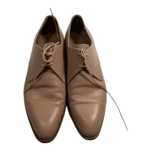 Everlane Womens Tan Khaki The Modern Oxford‎ Shoes Size 8 Made In Italy