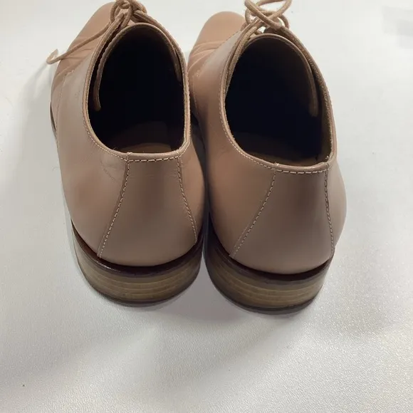 Everlane Womens Tan Khaki The Modern Oxford‎ Shoes Size 8 Made In Italy