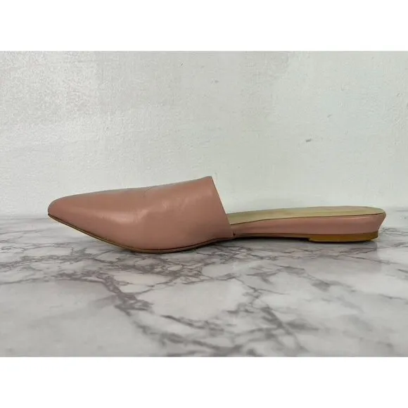 Everlane Womens The Modern Leather Pointy Flat Pink sz 10.5