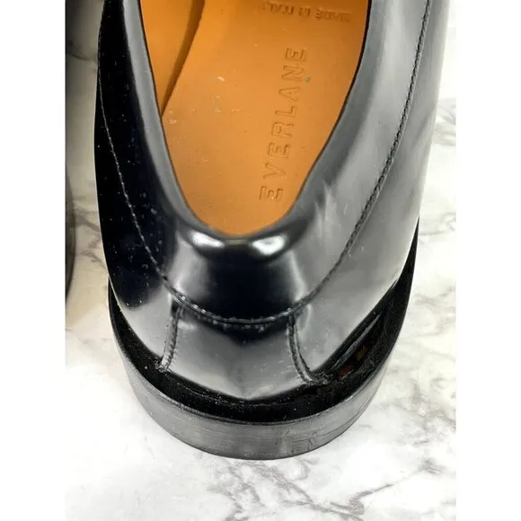 Everlane Women's The Modern Penny Loafer Black Sz 8