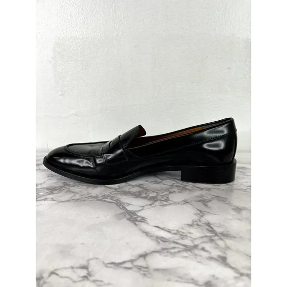 Everlane Women's The Modern Penny Loafer Black Sz 8
