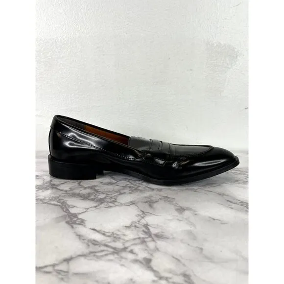 Everlane Women's The Modern Penny Loafer Black Sz 8