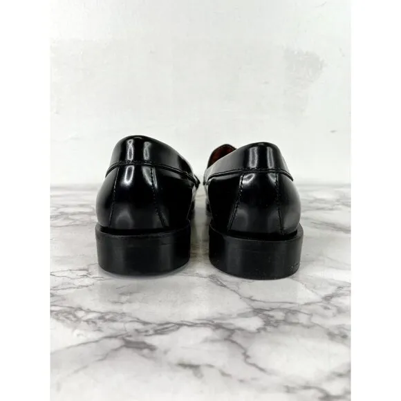 Everlane Women's The Modern Penny Loafer Black Sz 8