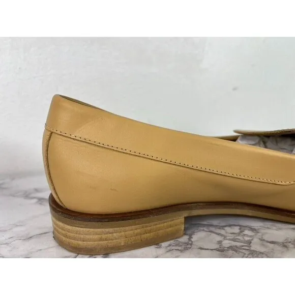 Everlane Women's Yellow  The Modern Loafer Italian Leather SZ 9.5