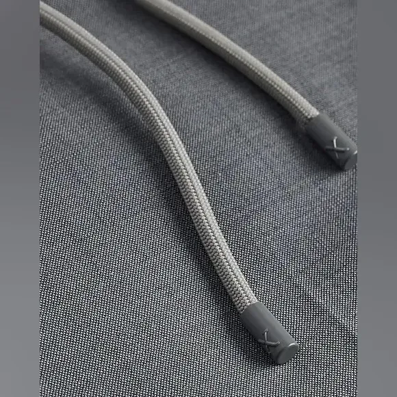 Extra Slim Gray Wool-Blend Modern Tech Drawstring Dress Pant