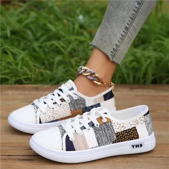 Fashionable Sports &amp; Casual Breathable Anti-slip Canvas Shoes