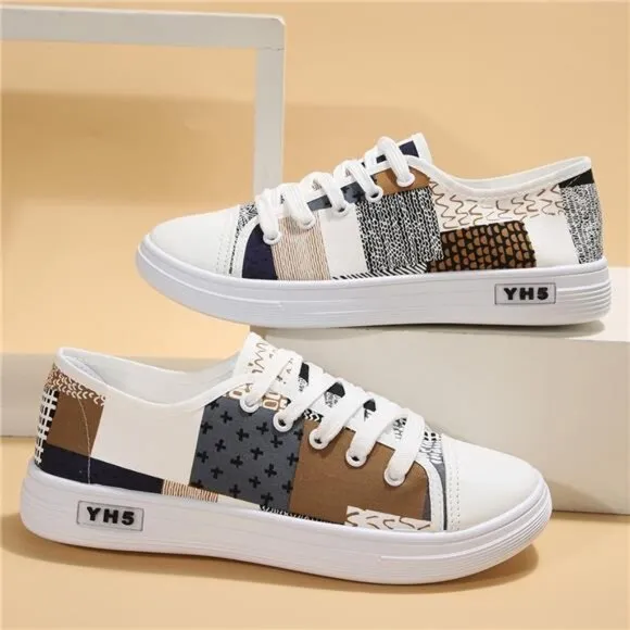 Fashionable Sports &amp; Casual Breathable Anti-slip Canvas Shoes
