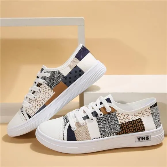 Fashionable Sports &amp; Casual Breathable Anti-slip Canvas Shoes