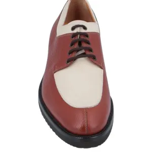 Ferragamo’s creations woman’s Two-Tone Leather Oxford Shoes