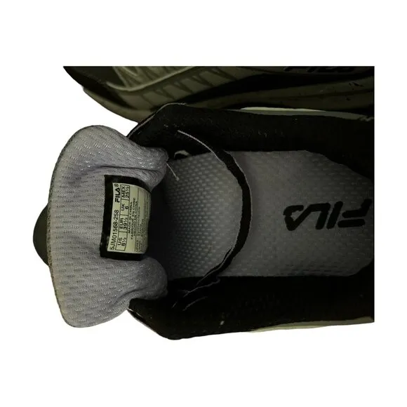 Fila Men's Running Athletic Shoes Size 8.5 Black &amp;‎ Gray
