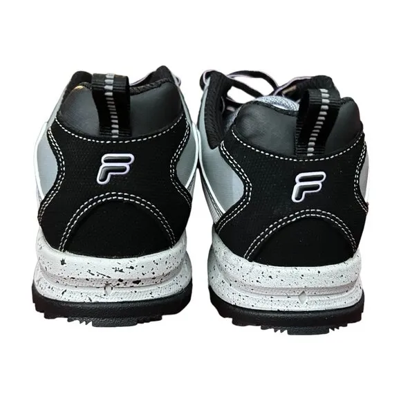 Fila Men's Running Athletic Shoes Size 8.5 Black &amp;‎ Gray