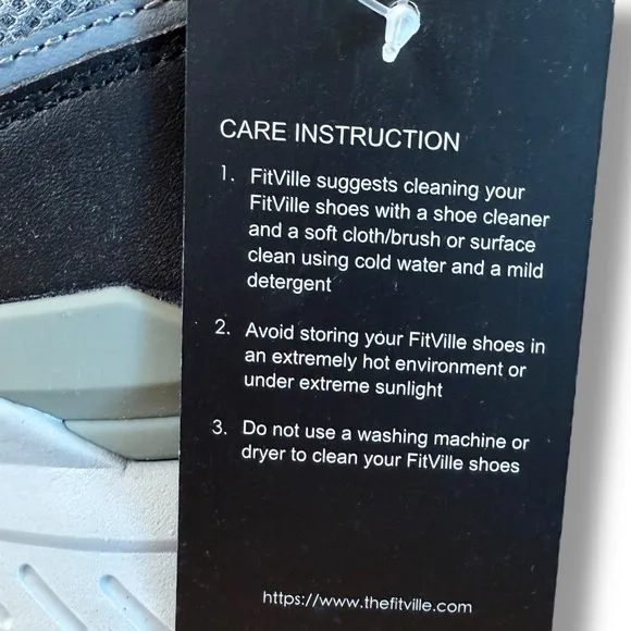 FitVille Extra Wide Rebound Core V8 Walking Shoes Adjustable Closure 11.5W gray