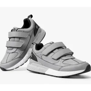 FitVille Extra Wide Rebound Core V8 Walking Shoes Adjustable Closure 11.5W gray