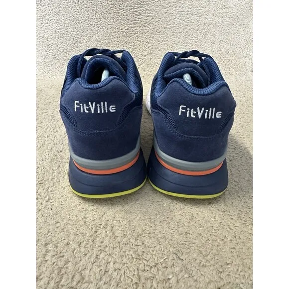 Fitville Rebound Core Arch Fit Navy Blue Shoes Sneakers Low Top Men’s Size 12W