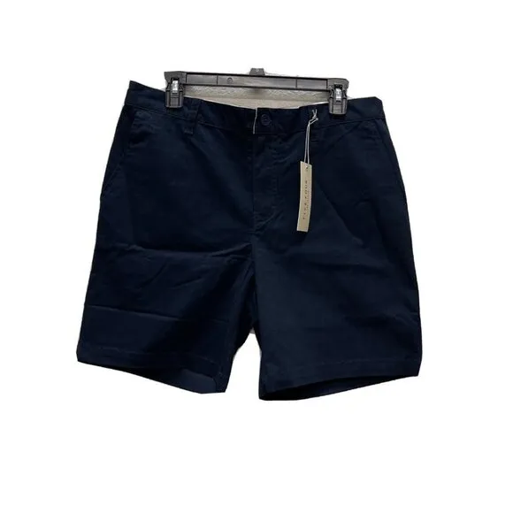 Five Four Shorts Mens 33 Modern Navy Blue  Dress Chino Short Ginsberg 7&quot; Inseam