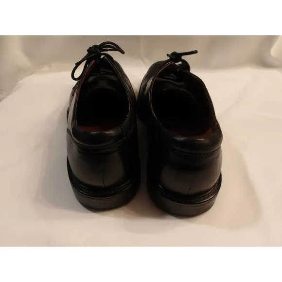 Florsheim Black Leather Dress Shoes Comfortech Classic Style Sz 12m/ #5160
