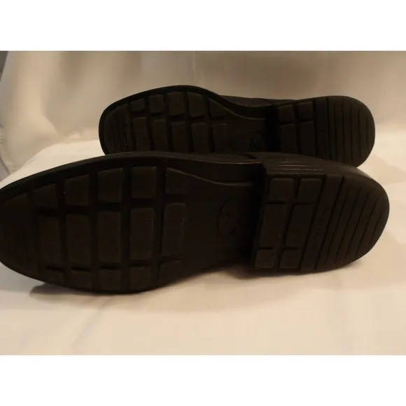 Florsheim Black Leather Dress Shoes Comfortech Classic Style Sz 12m/ #5160