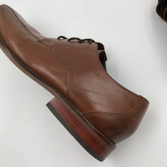 Florsheim Brown Leather Alverson Dress Shoes 9.5 D