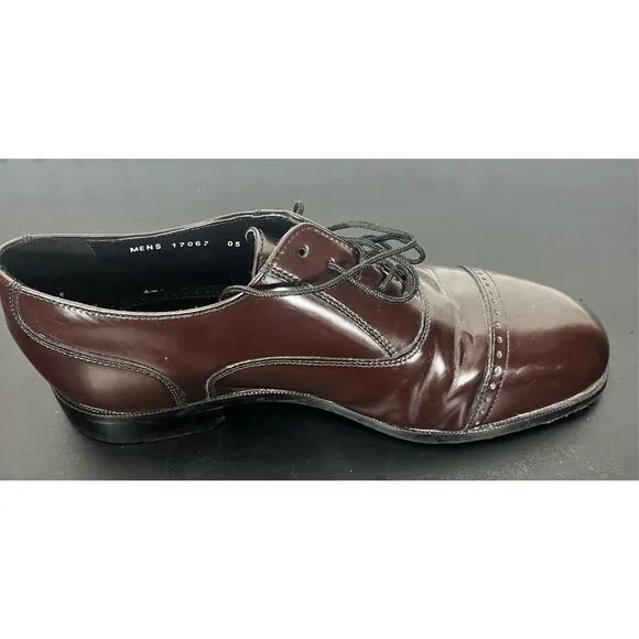 Florsheim cap toe dress shoes size 9
