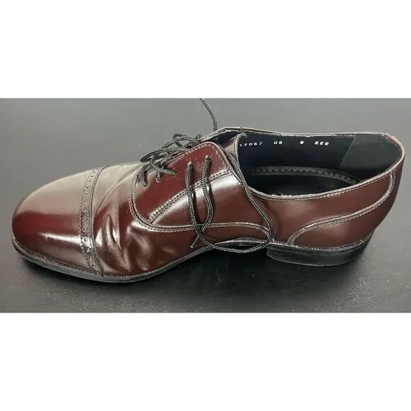 Florsheim cap toe dress shoes size 9