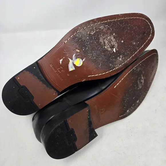 FLORSHEIM Classic Black Leather Men's Penny Loafers Oxford Size 13M