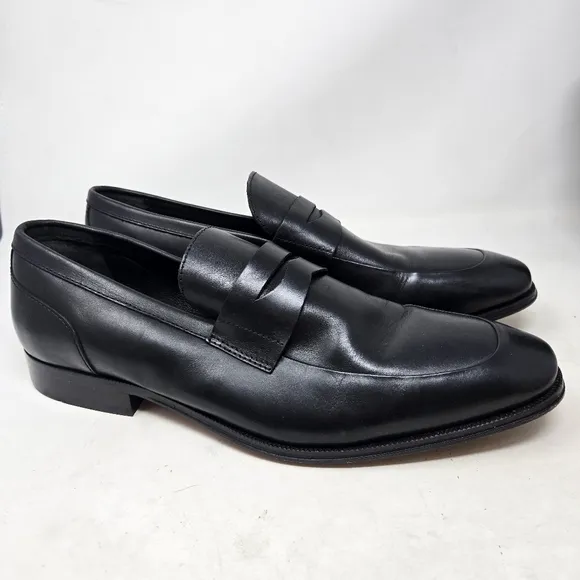 FLORSHEIM Classic Black Leather Men's Penny Loafers Oxford Size 13M