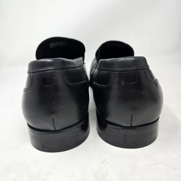 FLORSHEIM Classic Black Leather Men's Penny Loafers Oxford Size 13M