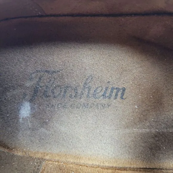 Florsheim Cognac Brown Leather Surge Cap Toe Oxford Dress Shoes Mens Size 8.5 M