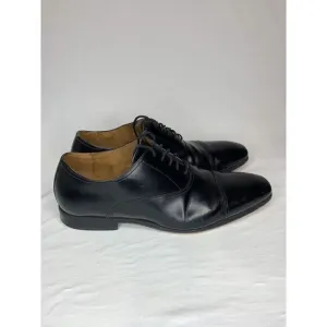 Florsheim Mens Corbetta‎ Cap Toe Oxford Black Leather Size 11D M 11528-001