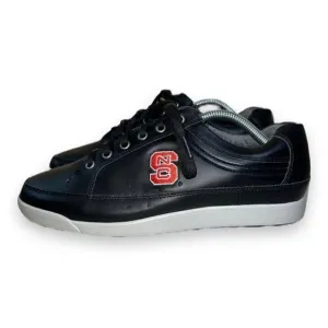 Foot Joy FJ Contour Casual NCSU Wolfpack Golf Shoes Black / Red Men's 9