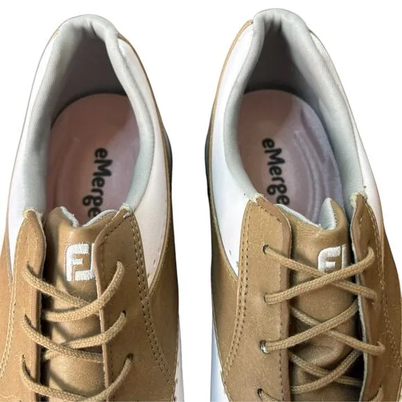 FootJoy 93914 Golf Shoes Men’s 12M Soft Spikes Traction Stability Comfort NWOT