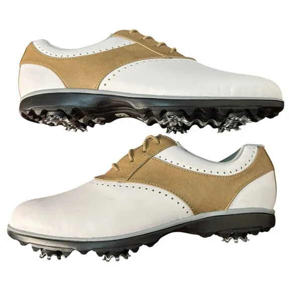 FootJoy 93914 Golf Shoes Men’s 12M Soft Spikes Traction Stability Comfort NWOT