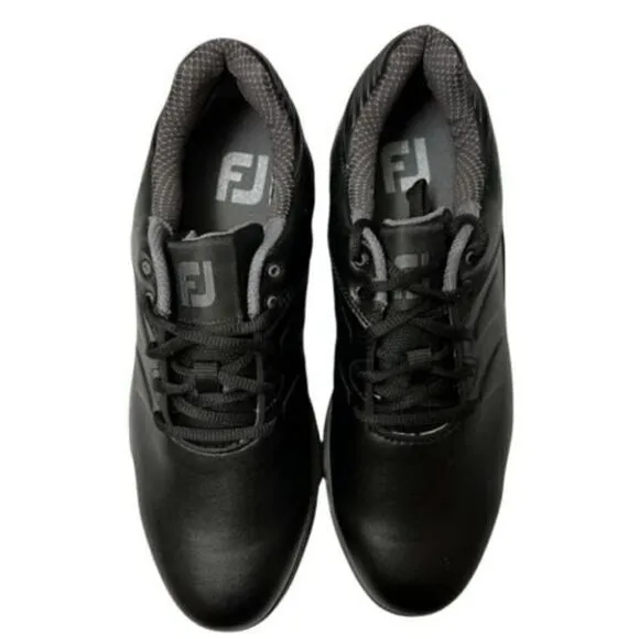 FootJoy ARC XT Golf Shoes Black Waterproof Softspikes SofCollar 59743