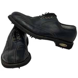 FootJoy Classics Tour Optiflex Golf Shoes Mens 8.5 Split Toe Oxford Black 51773