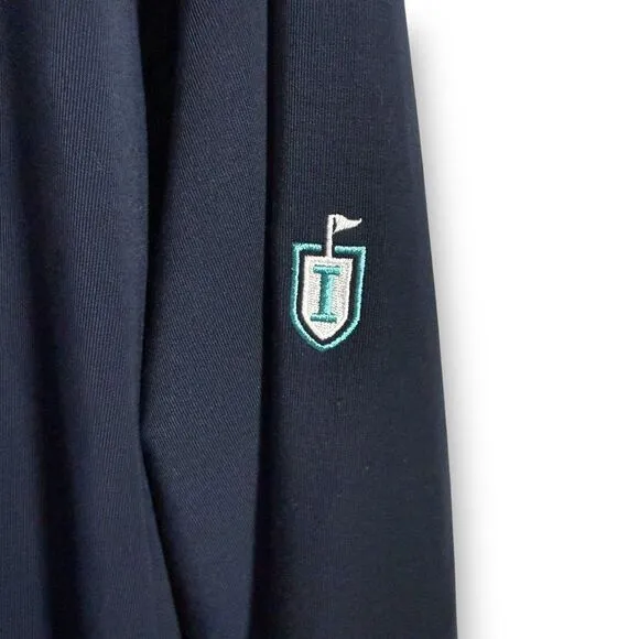 FootJoy Men's‎ 2XL French Terry Golf Crewneck Pullover | Navy | Modern Lifestyle