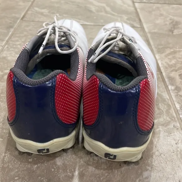 FootJoy Men's D.n.a. Helix  Style Golf Shoes Sz 9W Wide