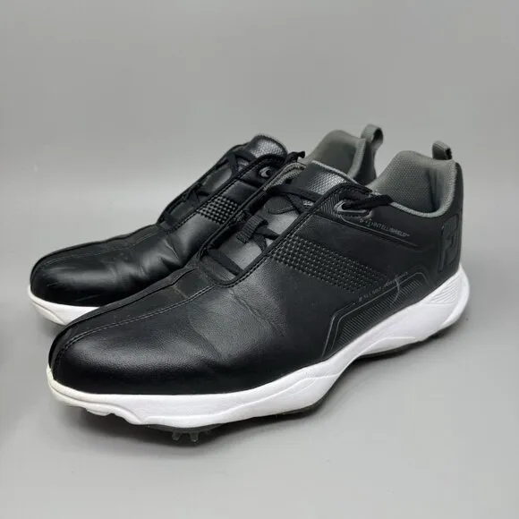 FootJoy Mens eComfort Waterproof Golf Shoes Lightweight Breathable Spike 9.5M